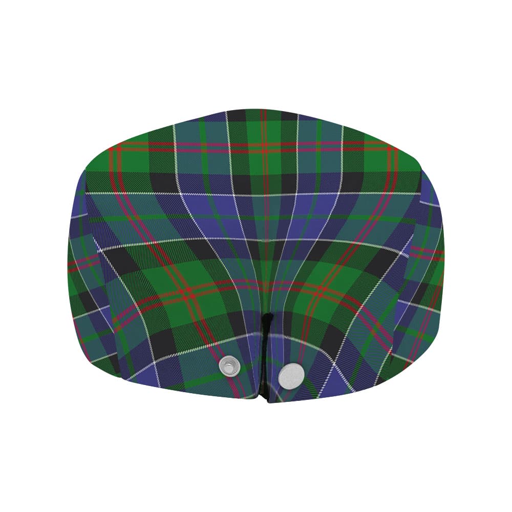 Scottish Paterson Clan Badge Tartan Flat Cap - Image 4