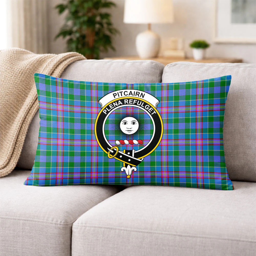 Scottish Pitcairn Hunting Clan Badge Tartan Pillow Case - Image 3