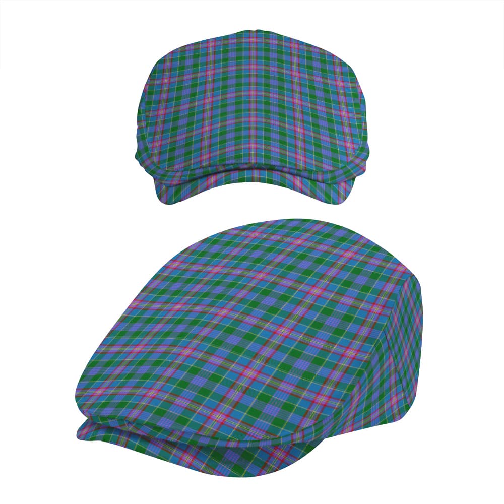 Scottish Pitcairn Hunting Tartan Flat Cap - Image 5