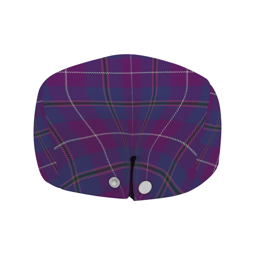 Scottish Pride of Glencoe Tartan Flat Cap - Image 4