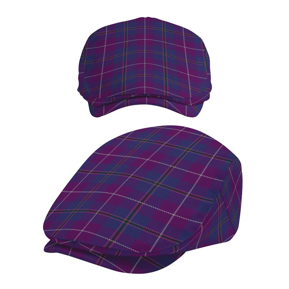 Scottish Pride of Glencoe Tartan Flat Cap - Image 5