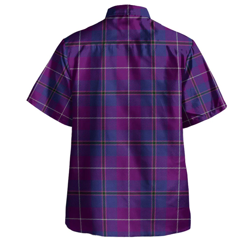 Scottish Pride of Glencoe Tartan Hawaiian Shirt - Image 2