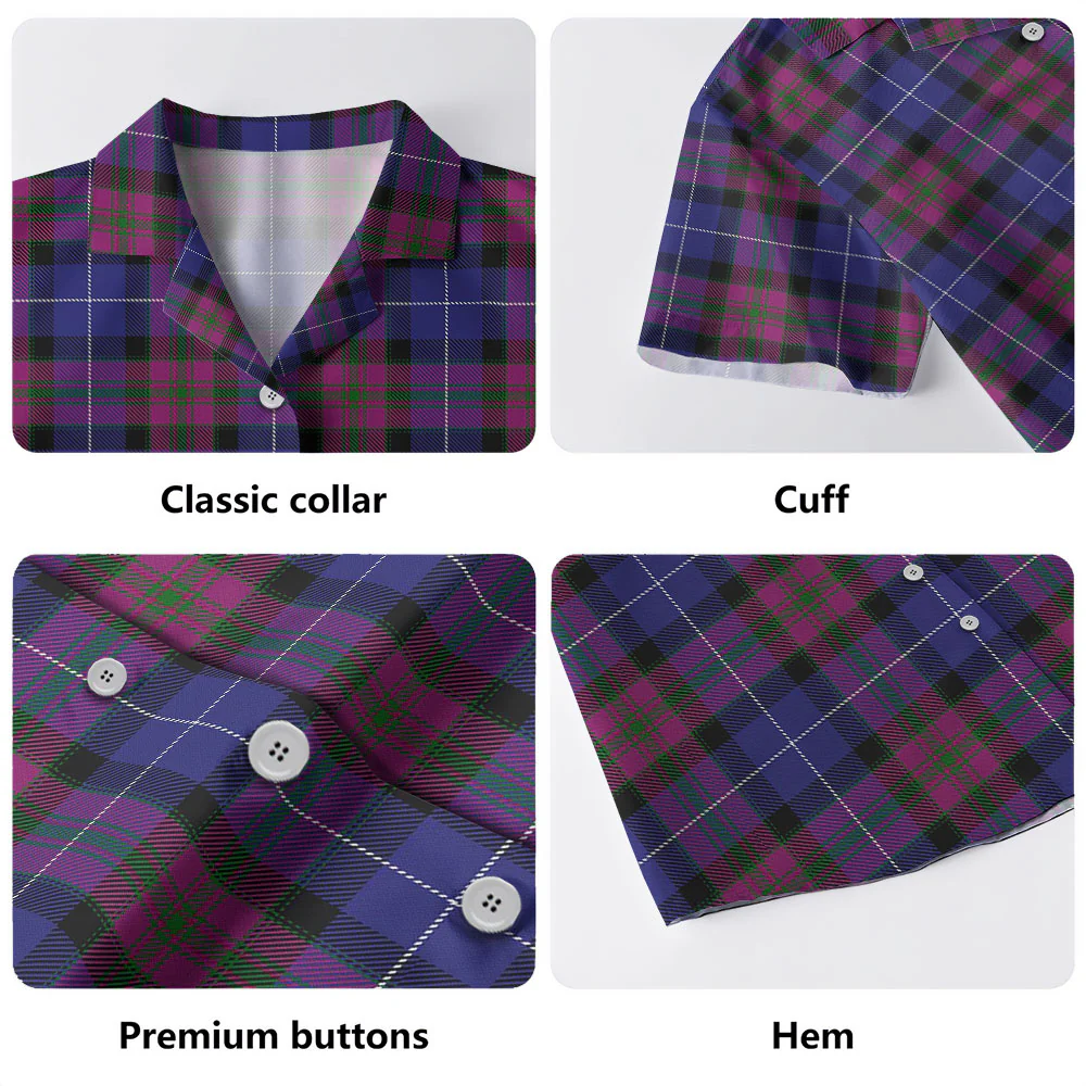 Scottish Pride of Scotland Tartan Hawaiian Shirt - Image 3