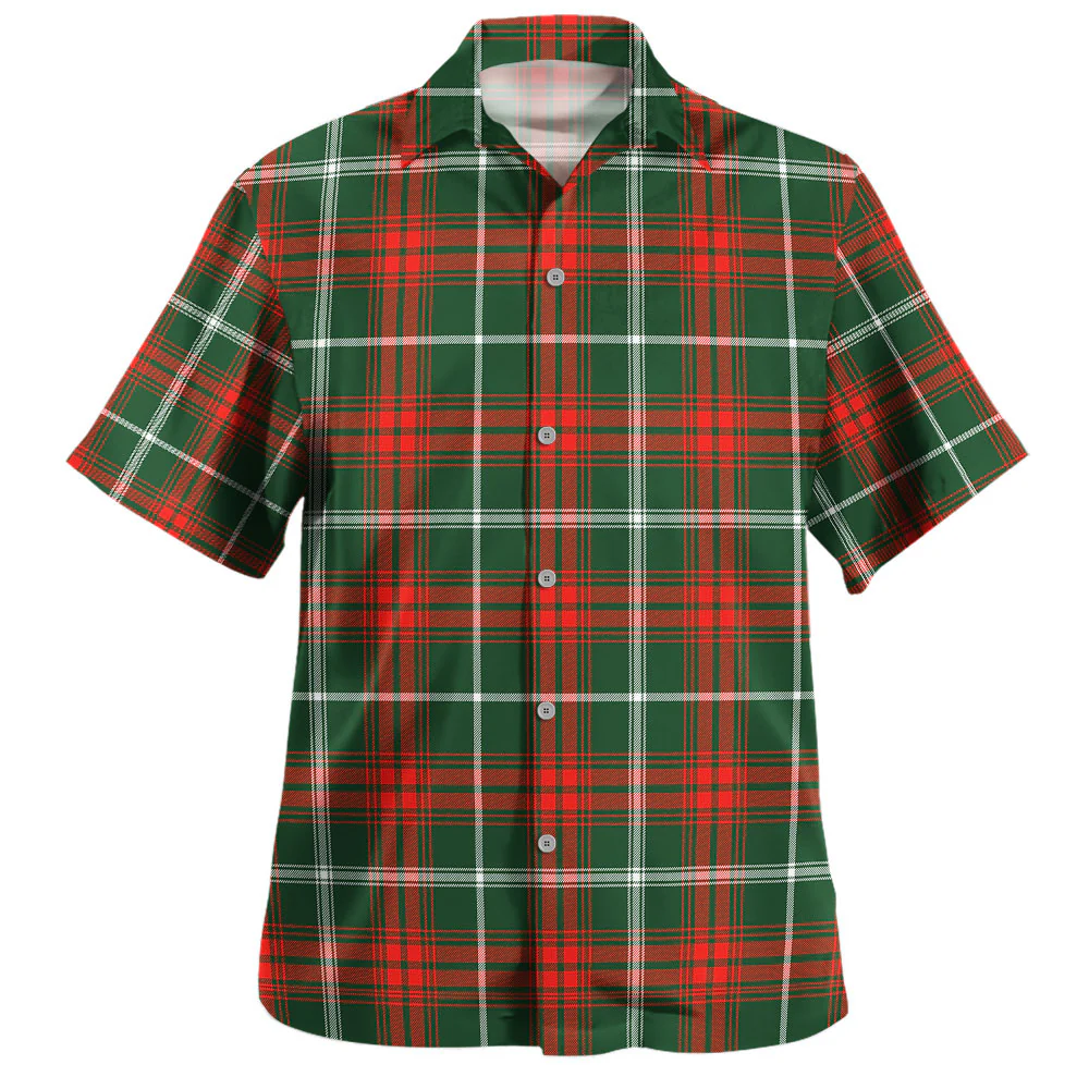 Scottish Prince of Wales Tartan Hawaiian Shirt