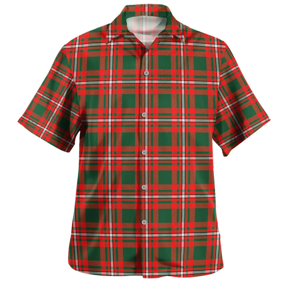 Scottish Princess Margaret Tartan Hawaiian Shirt