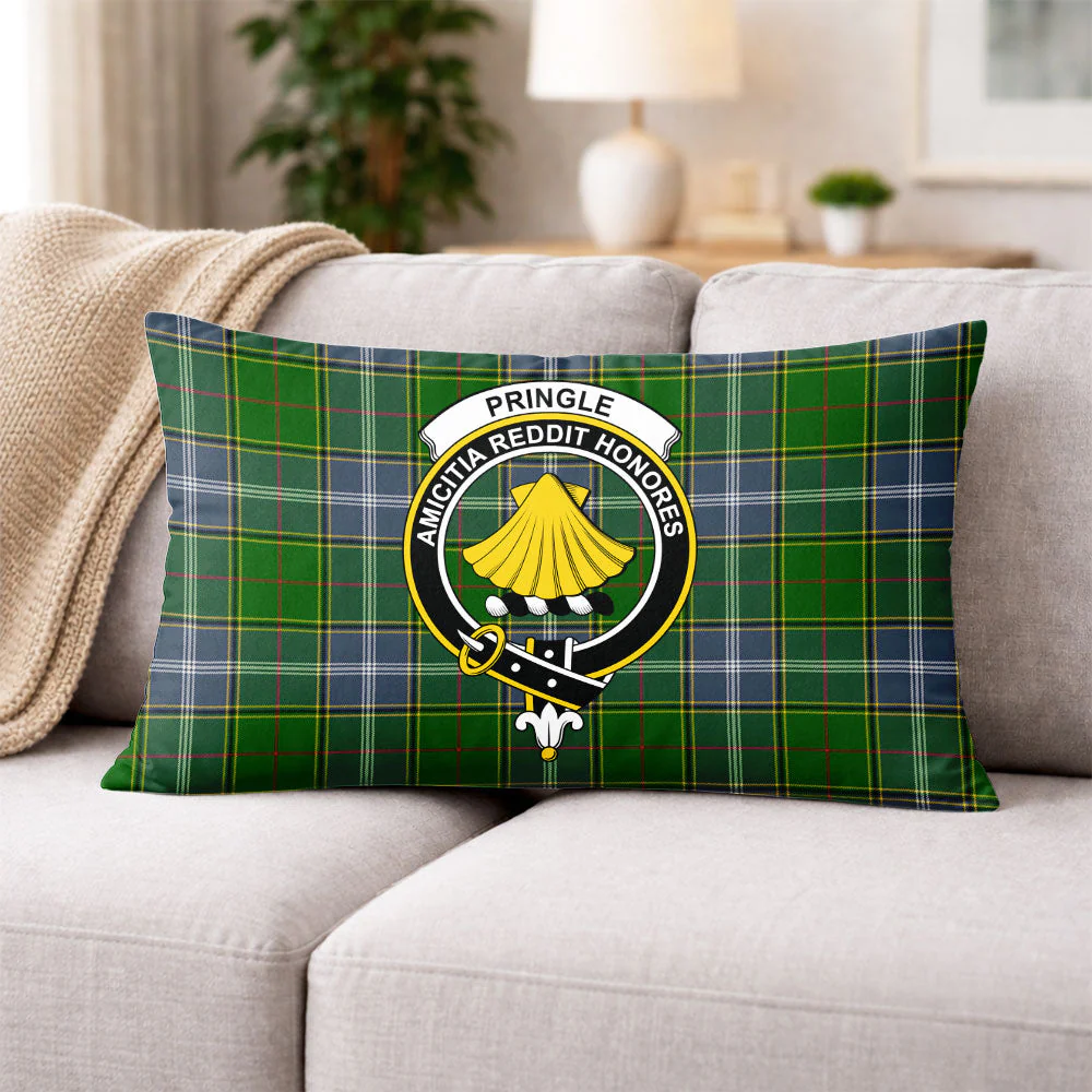 Scottish Pringle Clan Badge Tartan Pillow Case - Image 3