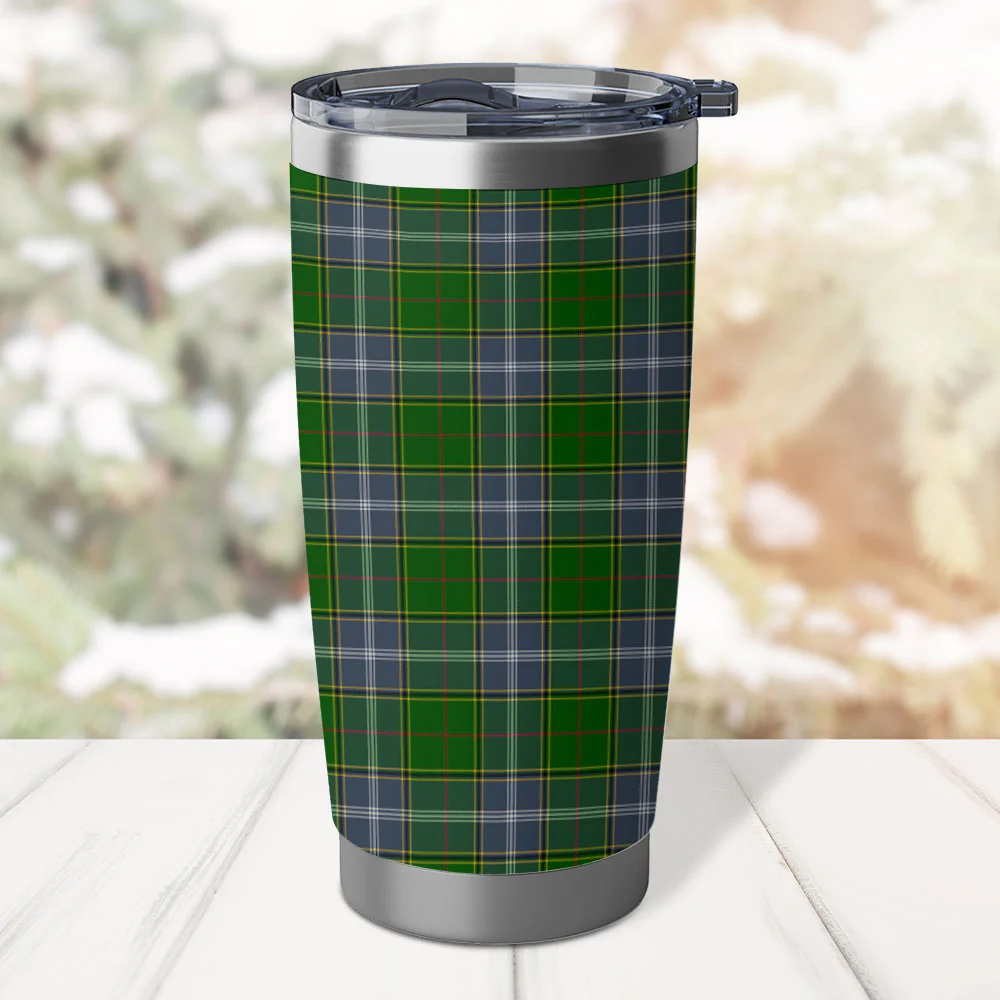 Scottish Pringle Clan Badge Tartan Tumbler - Image 3