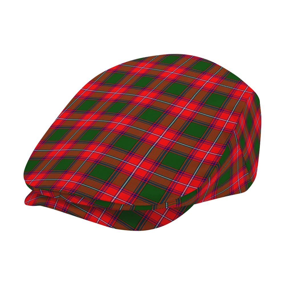 Scottish Rattray Modern Tartan Flat Cap - Image 2