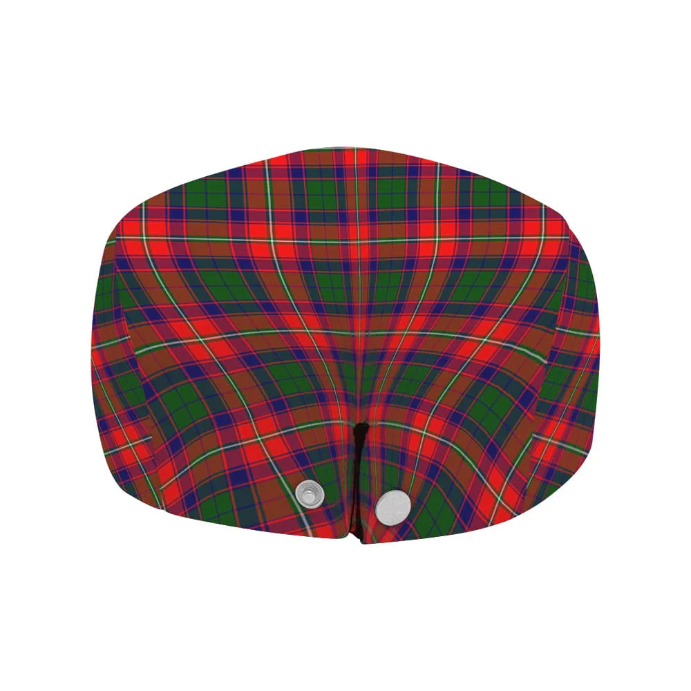 Scottish Riddell Clan Badge Tartan Flat Cap - Image 4