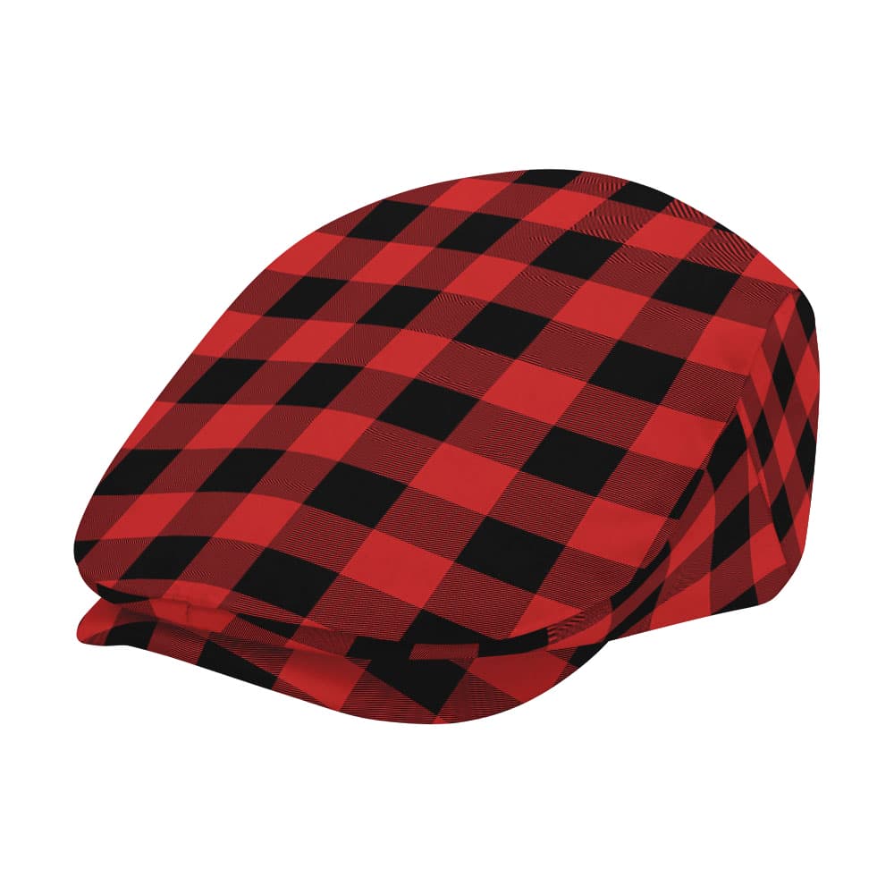 Scottish Rob Roy MacGregor Modern Tartan Flat Cap - Image 2