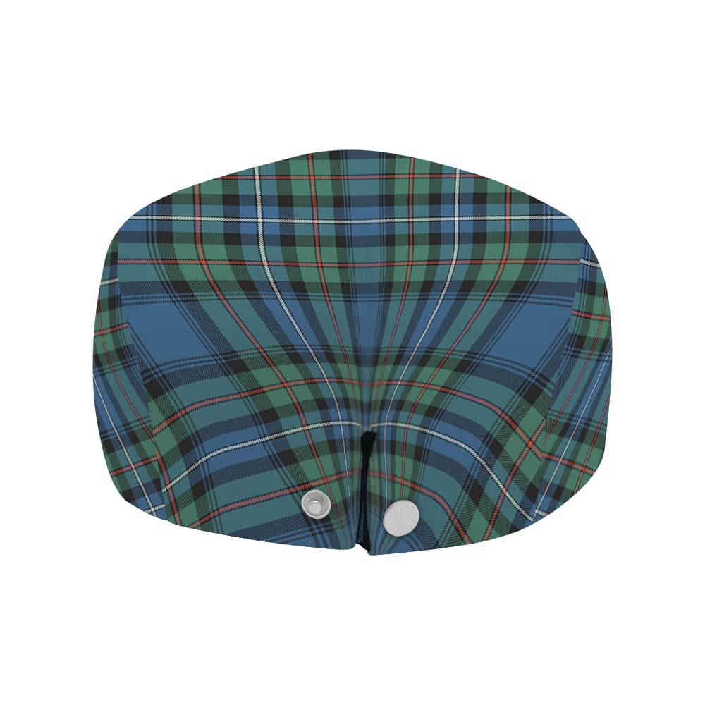 Scottish Robertson Hunting Ancient Tartan Flat Cap - Image 4
