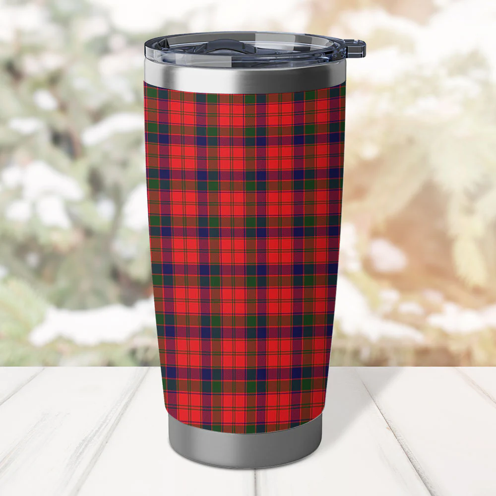 Scottish Robertson Modern Clan Badge Tartan Tumbler - Image 3