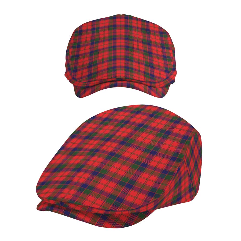 Scottish Robertson Modern Tartan Flat Cap - Image 5