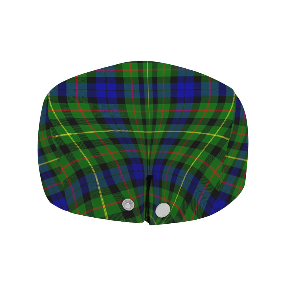 Scottish Rollo Modern Tartan Flat Cap - Image 4