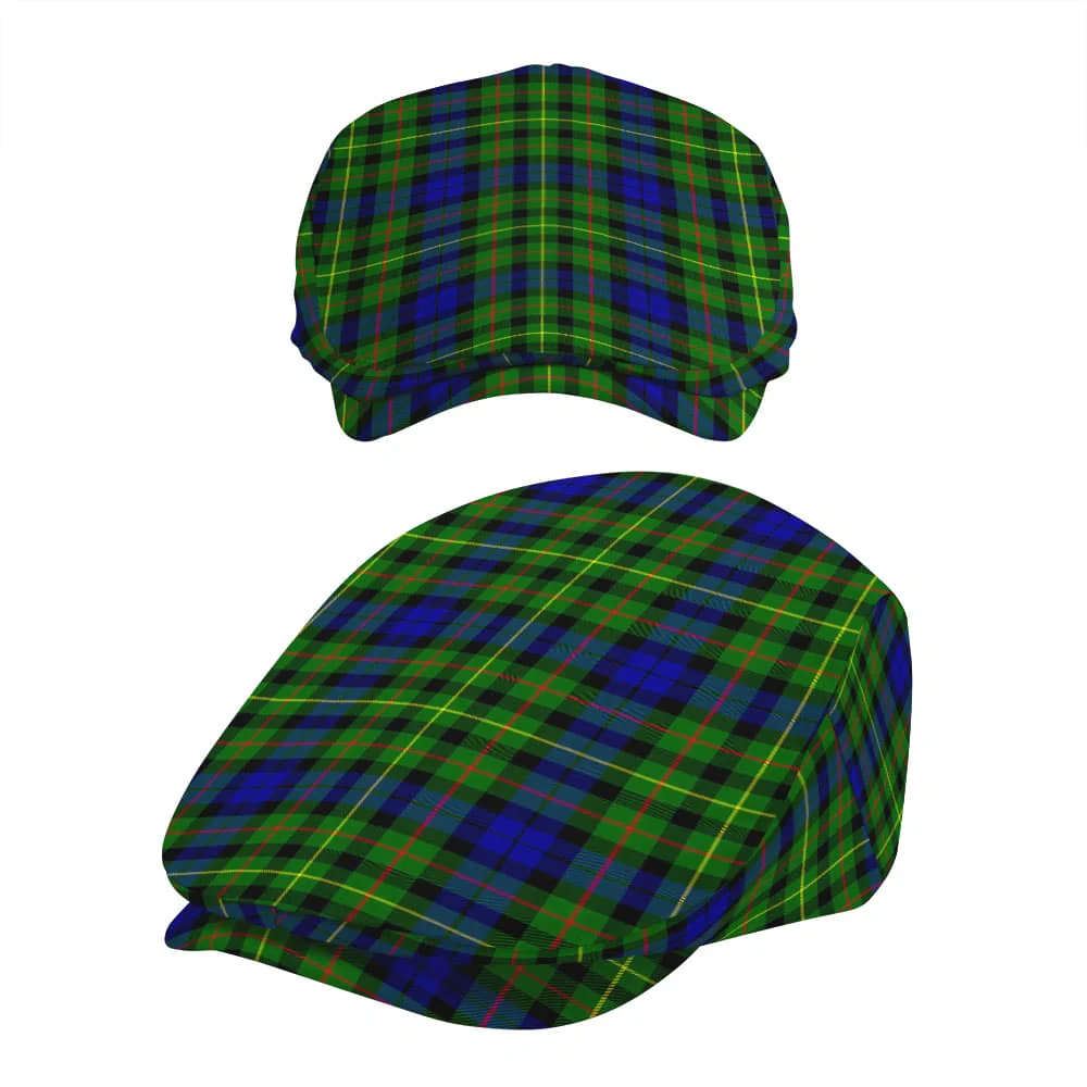 Scottish Rollo Modern Tartan Flat Cap - Image 5