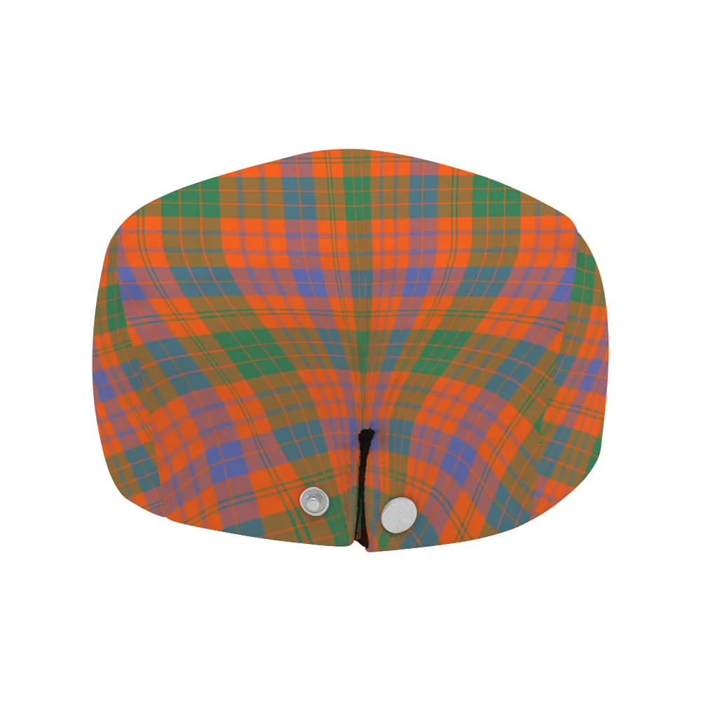 Scottish Ross Ancient Tartan Flat Cap - Image 4
