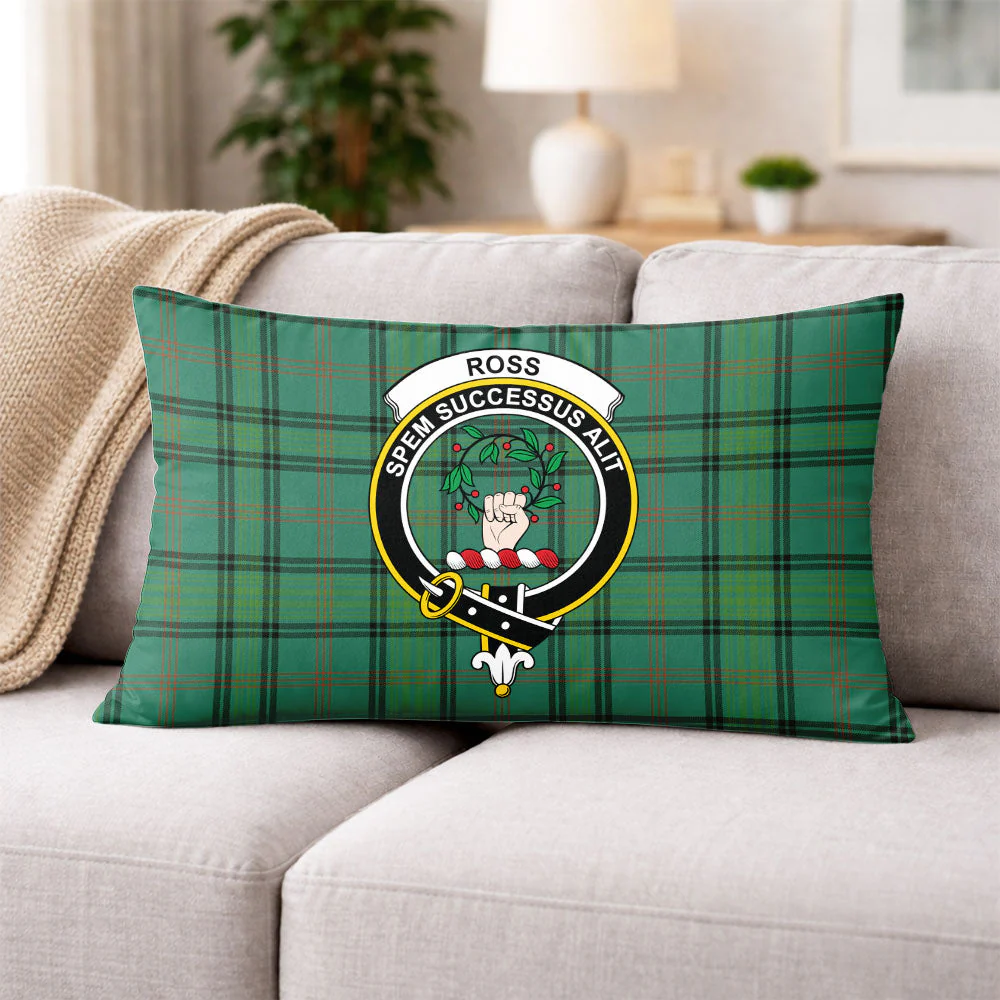 Scottish Ross Hunting Ancient Clan Badge Tartan Pillow Case - Image 3