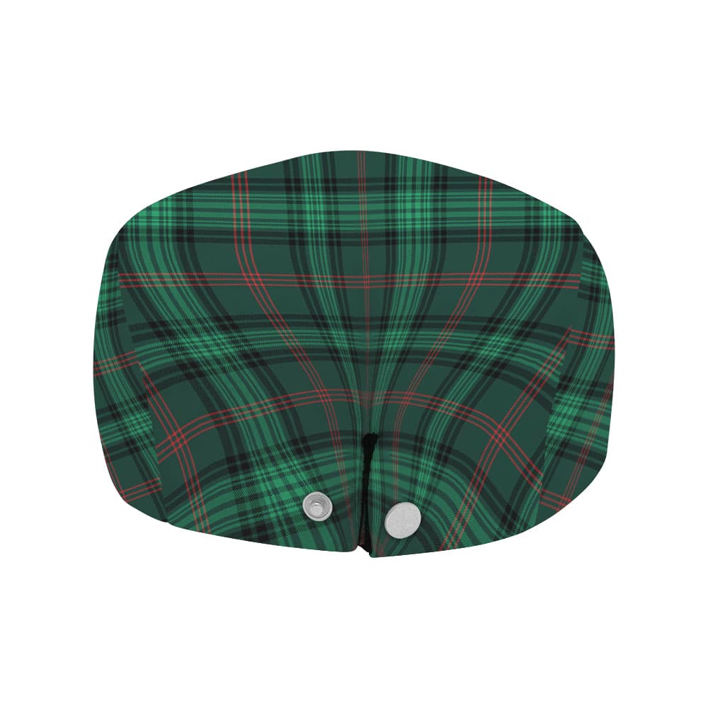 Scottish Ross Hunting Modern Tartan Flat Cap - Image 4