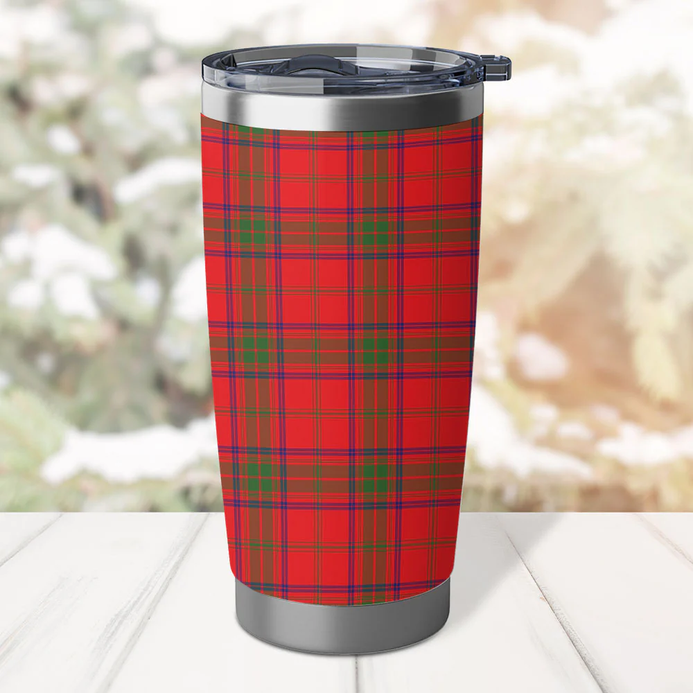 Scottish Ross Modern Clan Badge Tartan Tumbler - Image 3