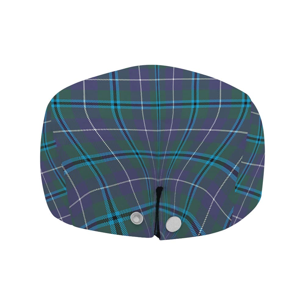 Scottish Sandilands Clan Badge Tartan Flat Cap - Image 4