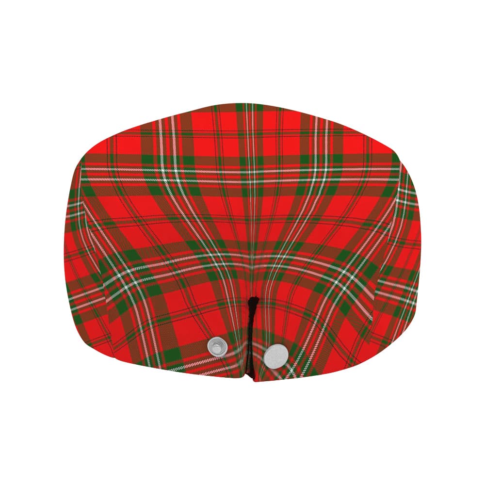 Scottish Scott Clan Badge Tartan Flat Cap - Image 4