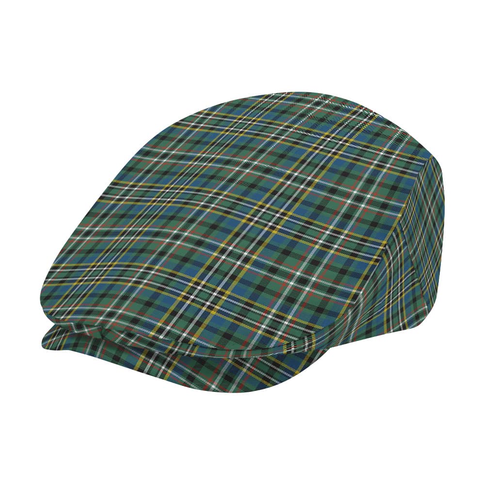 Scottish Scott Green Ancient Tartan Flat Cap - Image 2