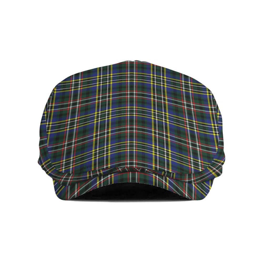 Scottish Scott Green Modern Tartan Flat Cap