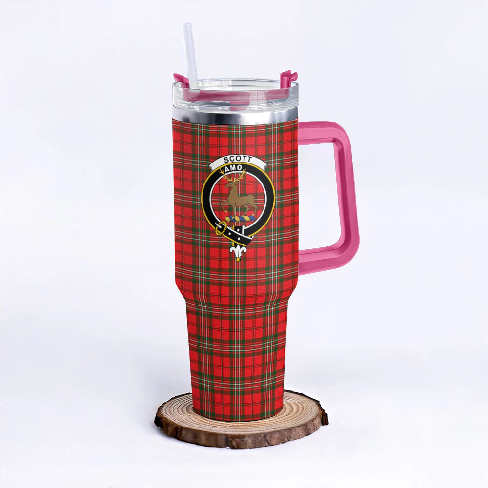 Scottish SCOTT MODERN Clan Badge Tartan 40oz Tumbler - Image 7