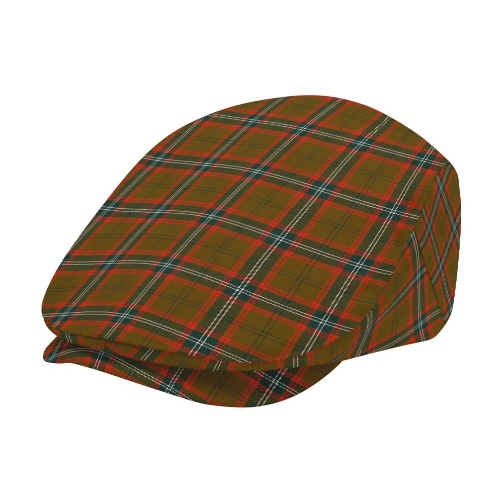 Scottish Seton Hunting Modern Tartan Flat Cap - Image 2