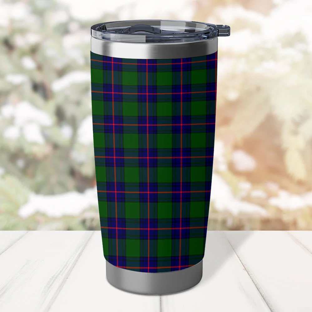 Scottish Shaw Modern Clan Badge Tartan Tumbler - Image 3