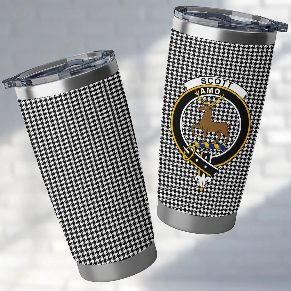 Scottish Shepherd Clan Badge Tartan Tumbler
