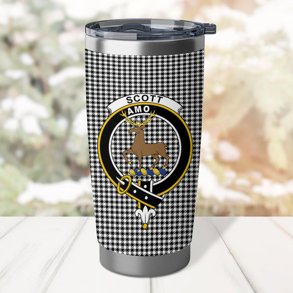Scottish Shepherd Clan Badge Tartan Tumbler - Image 2
