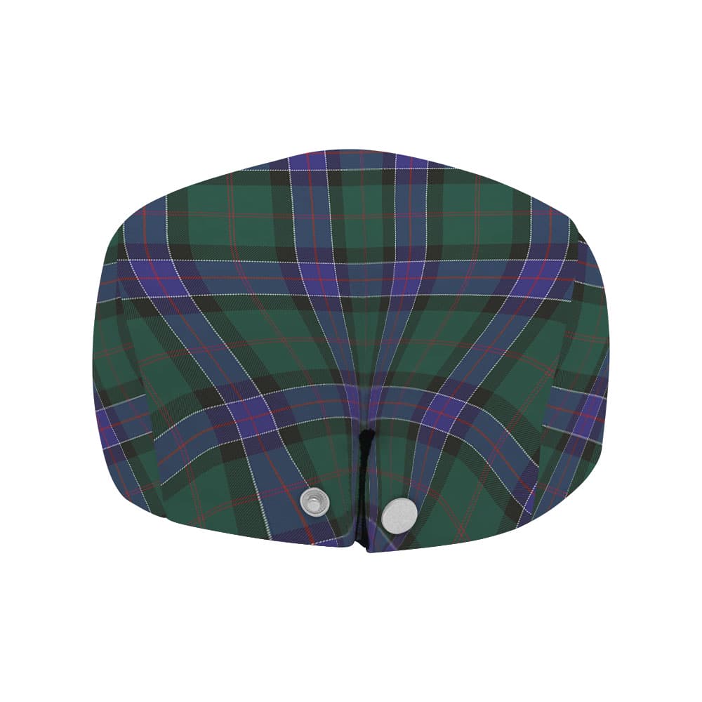 Scottish Sinclair Hunting Modern Tartan Flat Cap - Image 4