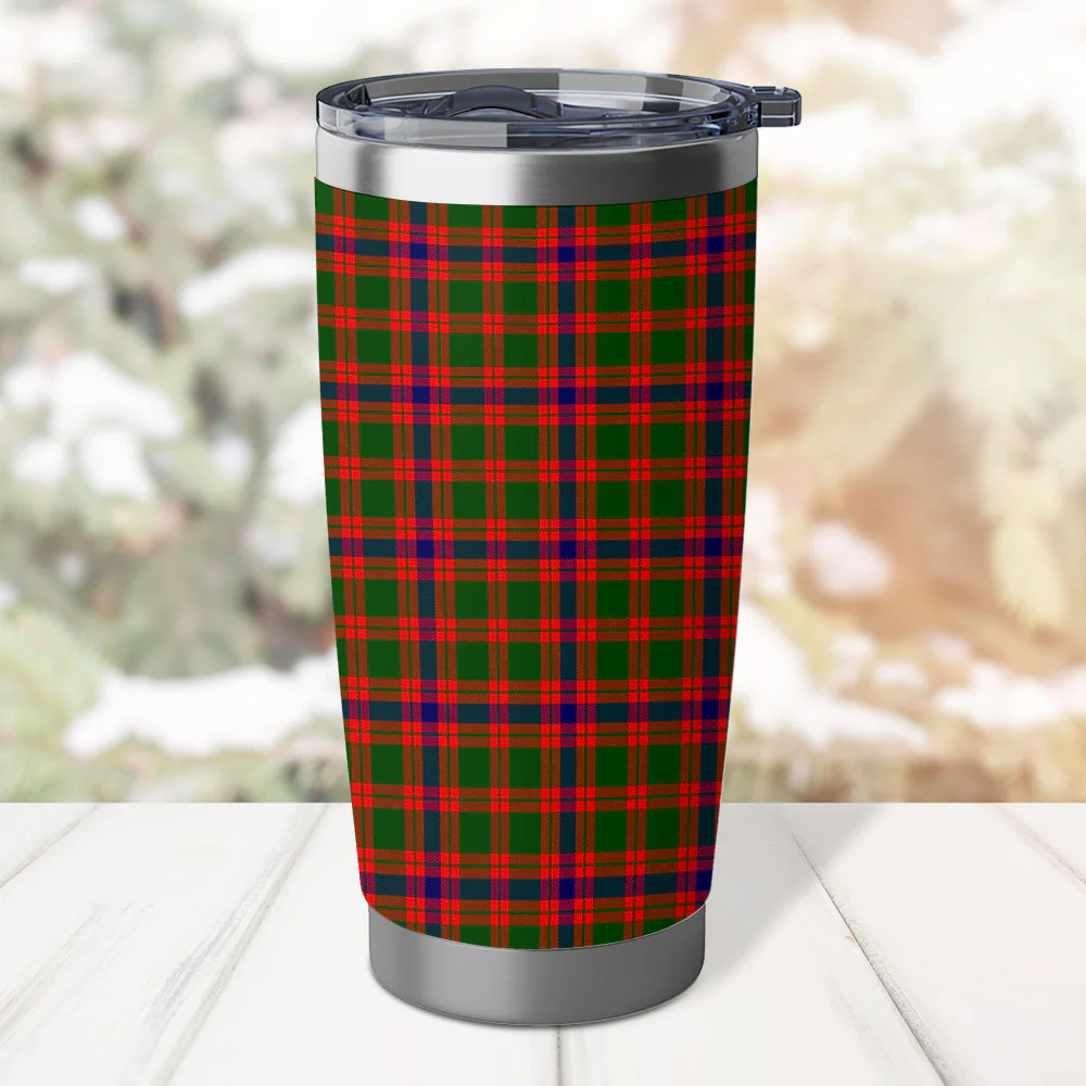 Scottish Skene Modern Clan Badge Tartan Tumbler - Image 3