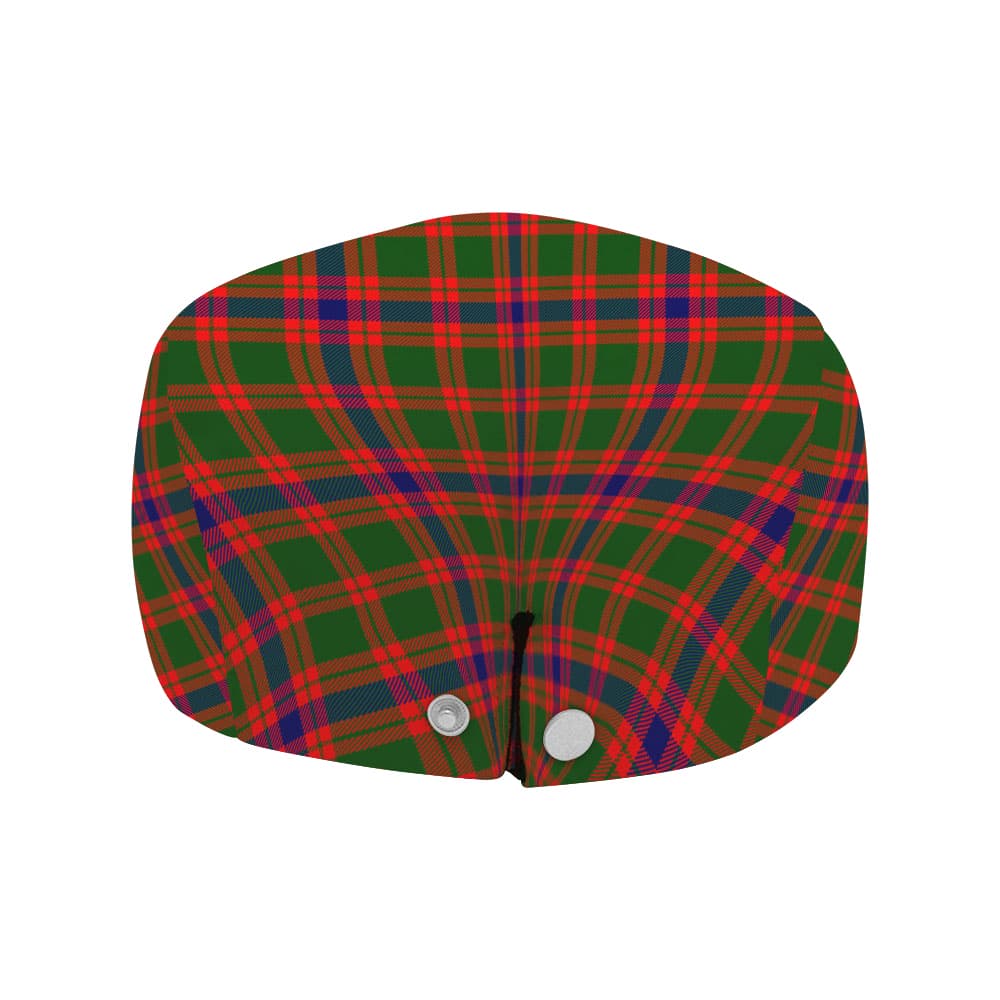 Scottish Skene Modern Tartan Flat Cap - Image 4