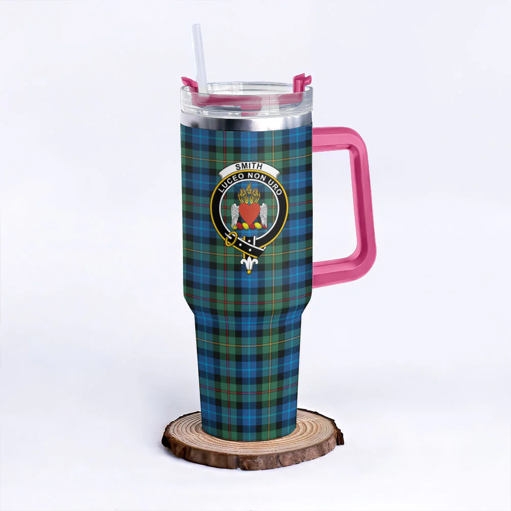 Scottish Smith Ancient Clan Badge Tartan 40oz Tumbler - Image 7
