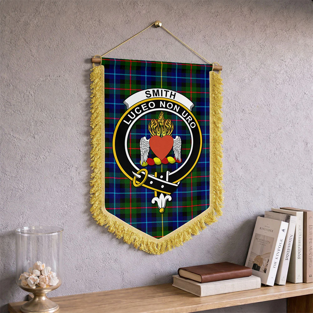 Scottish Smith Modern Clan Badge Tartan Wall Hanging Banner - Image 2