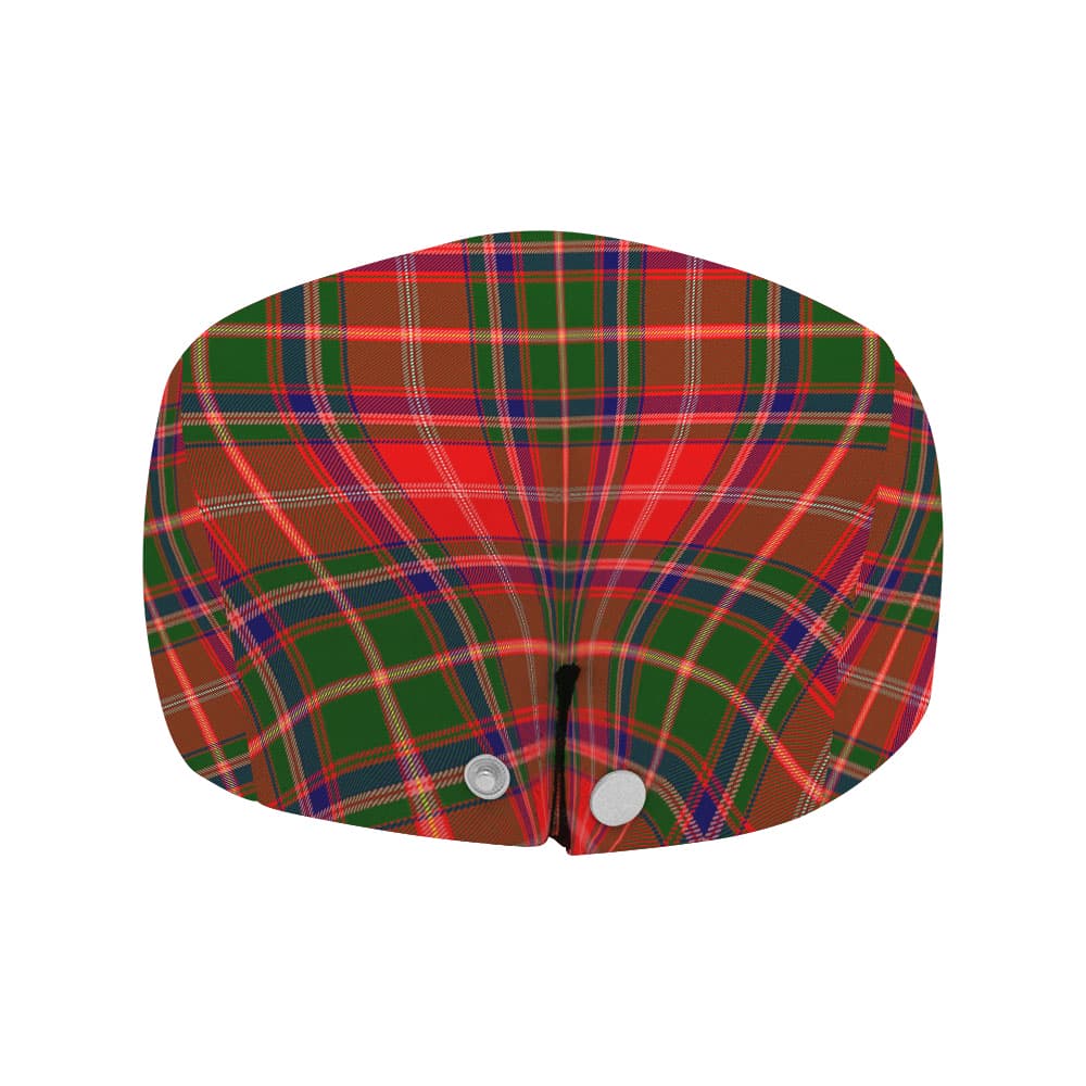 Scottish Somerville Clan Badge Tartan Flat Cap - Image 4