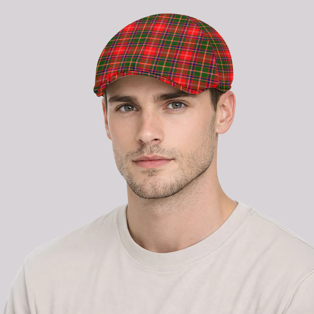 Scottish Somerville Modern Clan Badge Tartan Ivy Cap - Image 3