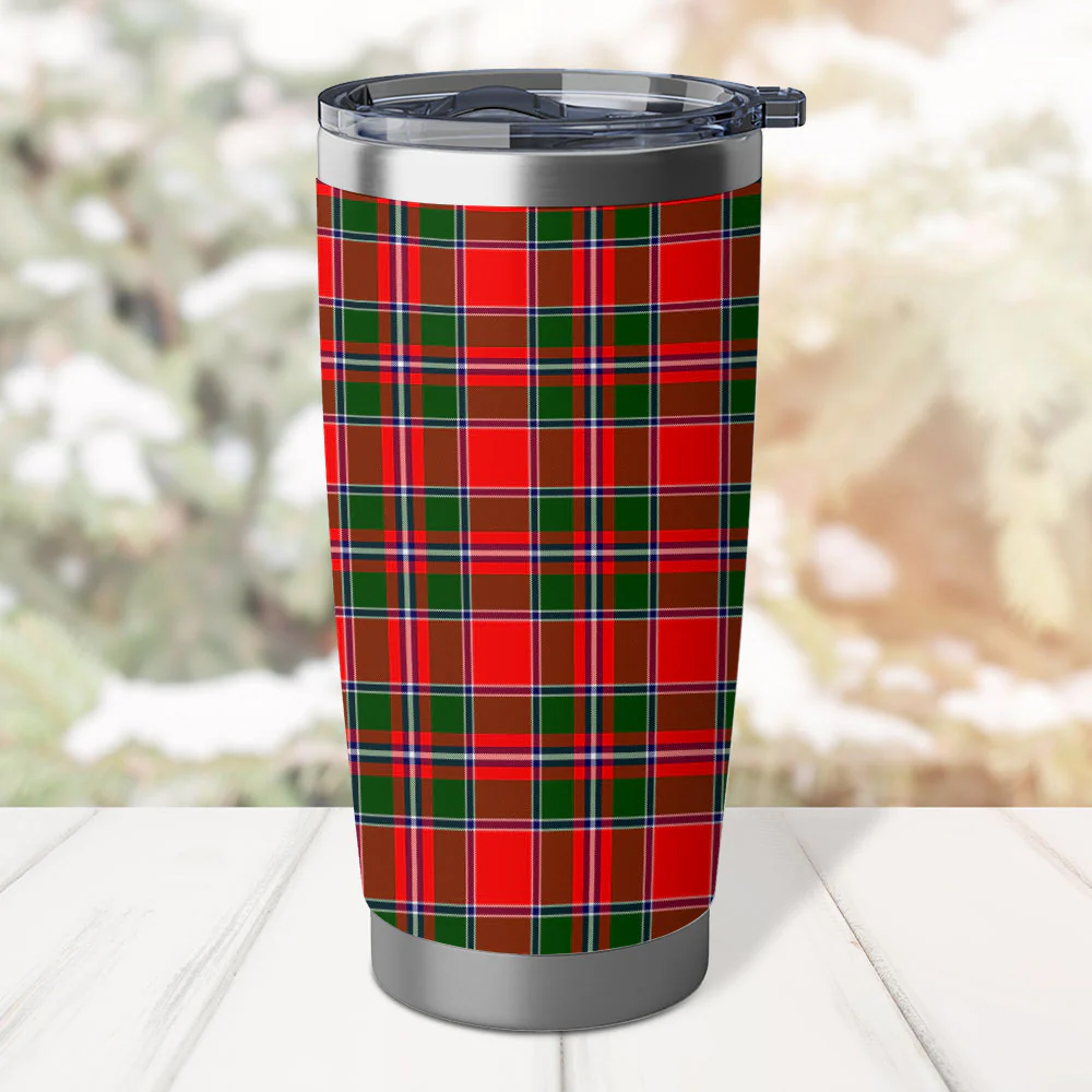Scottish Spens Modern Clan Badge Tartan Tumbler - Image 3