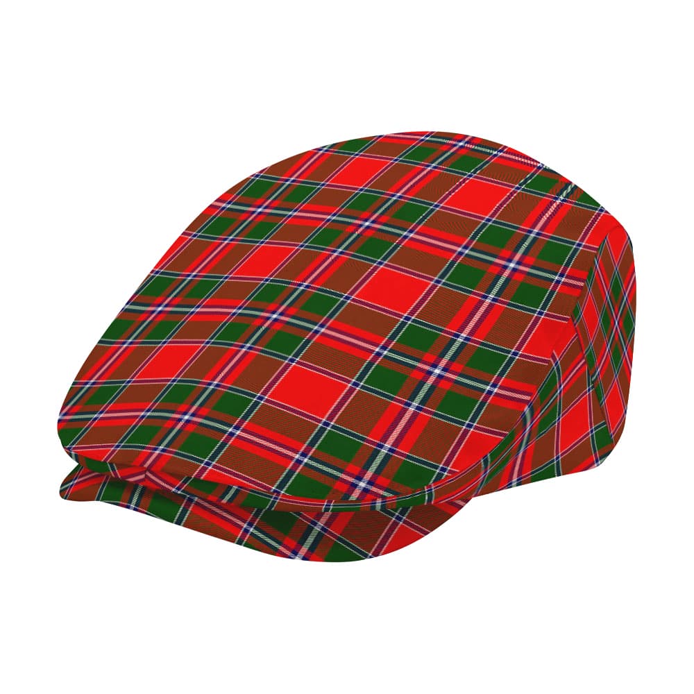 Scottish Spens Modern Tartan Flat Cap - Image 2