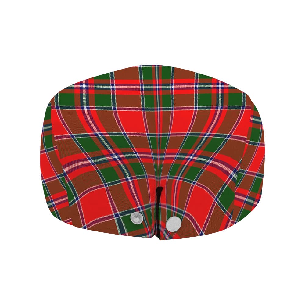 Scottish Spens Modern Tartan Flat Cap - Image 4