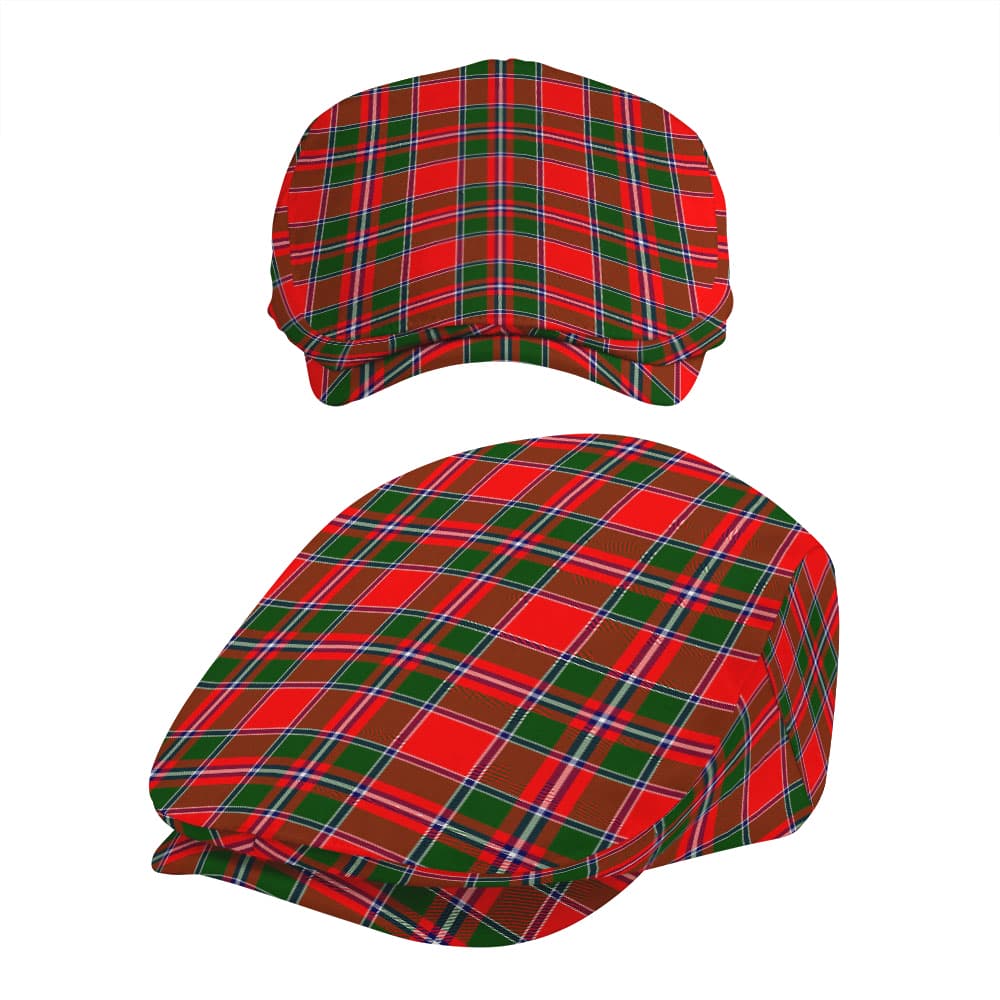 Scottish Spens Modern Tartan Flat Cap - Image 5
