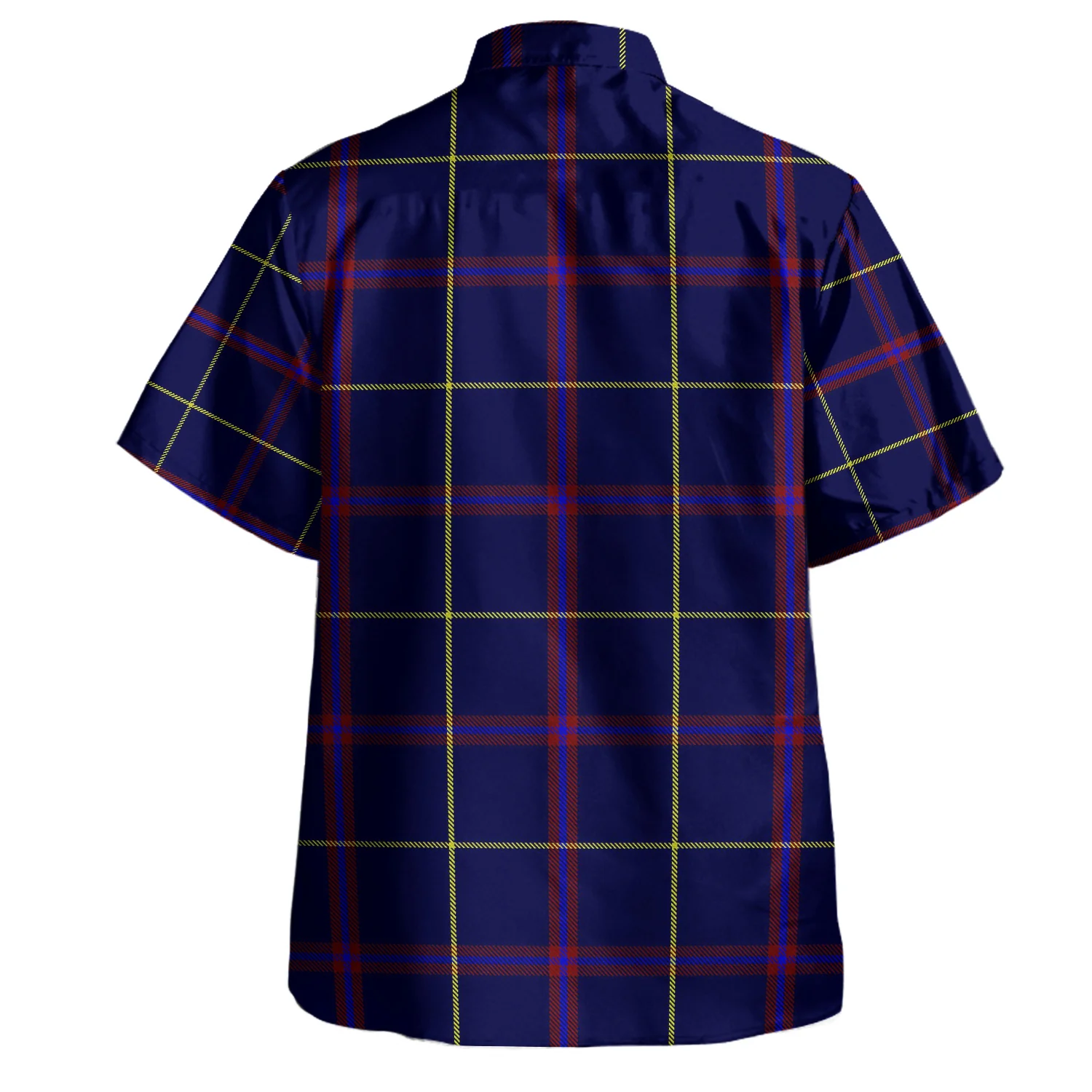 Scottish STARFLEET Tartan Hawaiian Shirt - Image 2