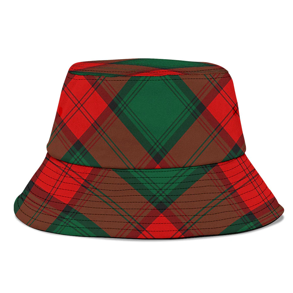 Scottish Stewart Atholl Modern Clan Badge Tartan Bucket Hat