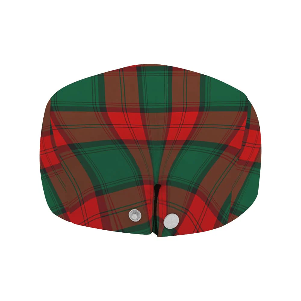 Scottish Stewart Atholl Modern Tartan Flat Cap - Image 4