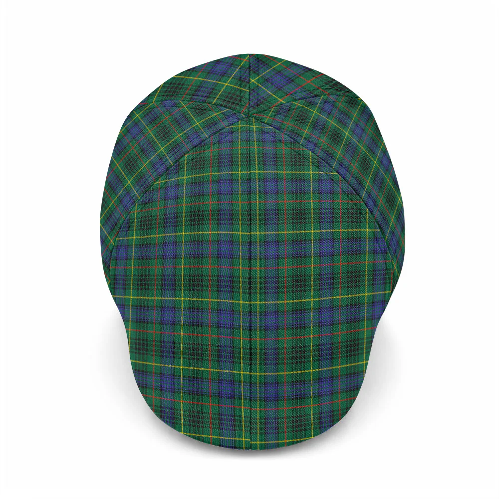 Scottish Stewart Hunting Modern Clan Badge Tartan Ivy Cap - Image 2