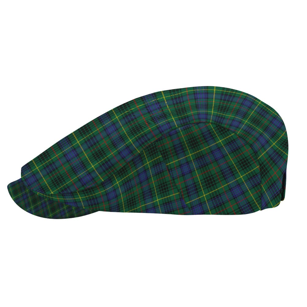 Scottish Stewart Hunting Modern Tartan Flat Cap - Image 3