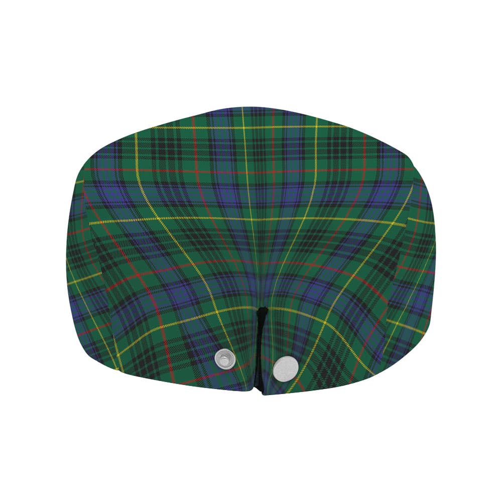 Scottish Stewart Hunting Modern Tartan Flat Cap - Image 4