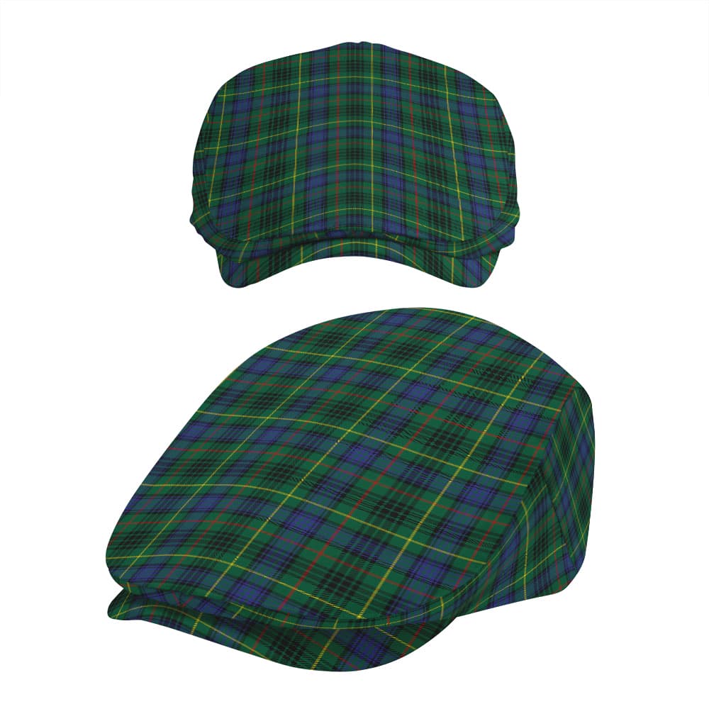 Scottish Stewart Hunting Modern Tartan Flat Cap - Image 5